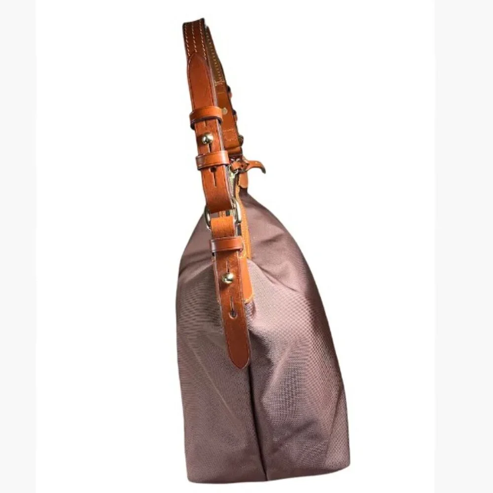 Dooney & Bourke Erika Nylon Hobo Shoulder Bag EUC - Picture 2 of 10